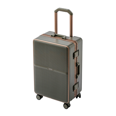 【袋鼠正品】2025铝框行李箱加厚