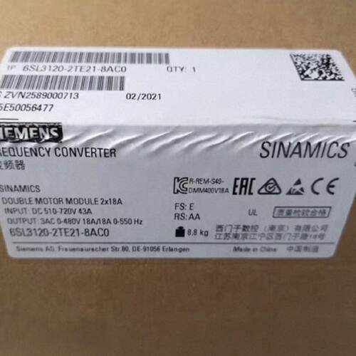 询价-6SL3120-2TE21-8AC0 6SL3 120-2T