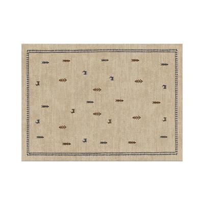 CCF中古风双层可机洗地毯