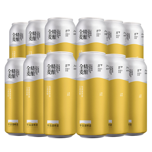 千岛湖啤酒全麦精酿500ml*12罐整箱优选进口麦芽德式小麦浓郁麦香