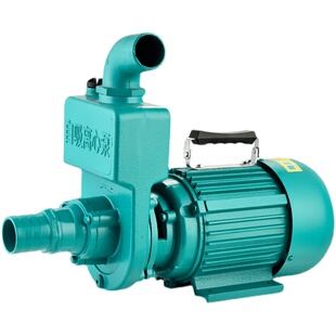 自吸泵污水自吸离心泵大流量抽粪泥浆抽水机家用220v高扬程抽水泵