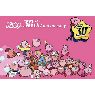 拼图星之卡比1000/500/300片粉红色的勇者卡比木质动漫装饰可定制