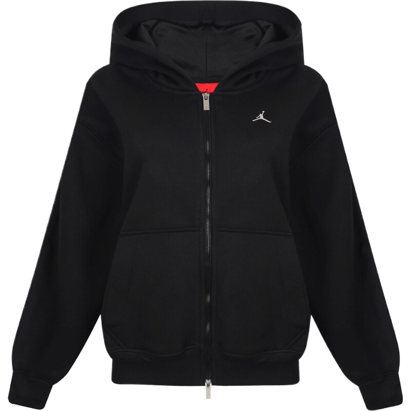 滔搏丨NIKE耐克女子百搭加绒连帽衫运动休闲卫衣外套IM7283-010