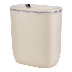 日本厨房垃圾桶挂式家用壁挂厕所卫生间纸篓带盖子厨余专用收纳桶