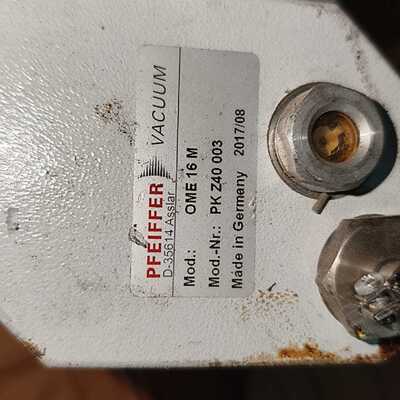 溢价-PFEIFFER普发真空泵 OME16 M，德国，型号P