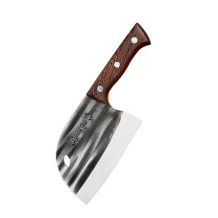 利磨坊迷你小号鱼头菜刀切片刀切菜刀家用不锈钢水果刀锋利锻打刀