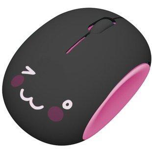 静音可爱女生创意卡通有线USB笔记本电脑通用台式办公鼠标无线