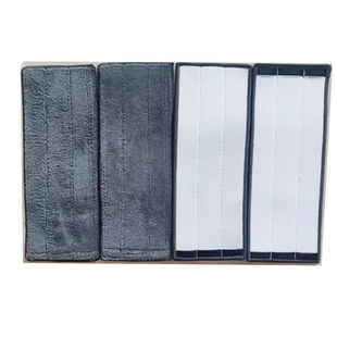 【买2送2】特厚吸水无印免手洗平板拖把刮刮乐替换布头粘扣墩布新