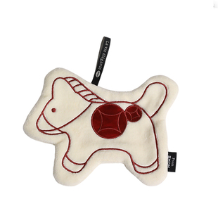 马年擦手巾挂式可爱家用吸水高颜值厨房新年擦手毛巾卫生间擦手布