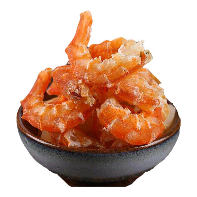 青岛特大金钩营养健康海米水晶大号即食干货大虾仁干虾米开洋海鲜