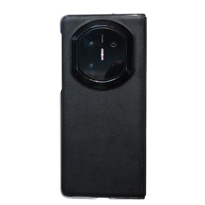 适用华为mateX7原厂素皮手机壳X6后盖皮质X5典藏版无中轴超薄壳