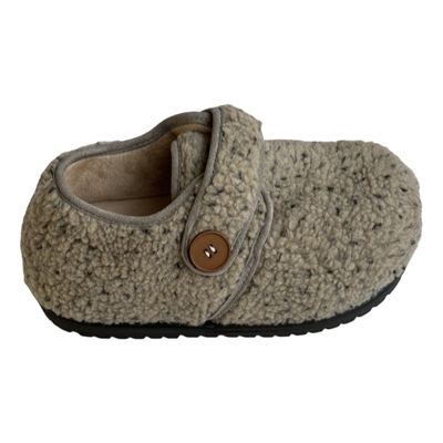 内增高加绒毛毛鞋单鞋棉鞋勃肯鞋