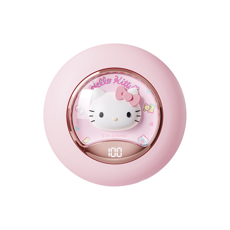 三丽鸥HelloKitty暖手宝手握式充电款电池3C认证可爱迷你小夜灯便携安全防爆学生专用生日礼物送女生2026新款
