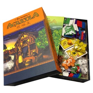 农场主 Agricola 农家乐奥巴桌游中文版桌上游戏桌面游戏益智玩具