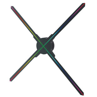 全息3d投影悬浮裸眼仪灯空中成像风扇屏 LED设备立体手机版广告机