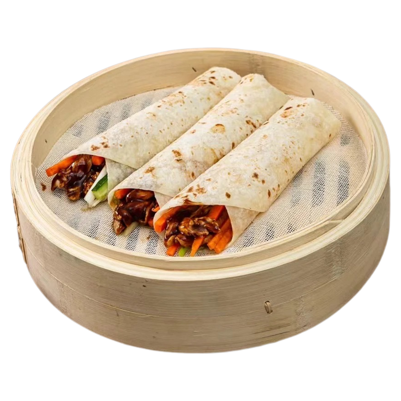 烫面春饼皮薄饼无添加春卷皮纯手工单饼烙饼筋饼卷饼饼皮早餐煎饼