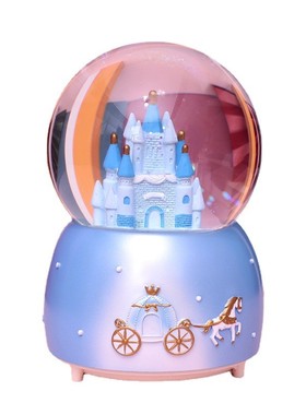 儿童水晶球音乐盒梦幻城堡