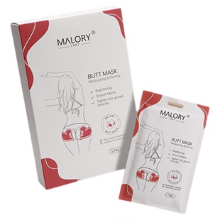 MALORY屁膜进口补水保湿翘臀紧致修护臀膜臀部护理女性便携贴臀膜