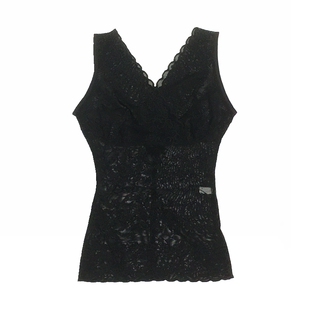 培尔迷4962美体束身衣收腹托胸塑造优美曲线V领大领口蕾丝绣花款