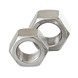 304不锈钢细牙反牙螺母左旋左牙螺帽反丝反扣M8M10M12M14M16*1.5