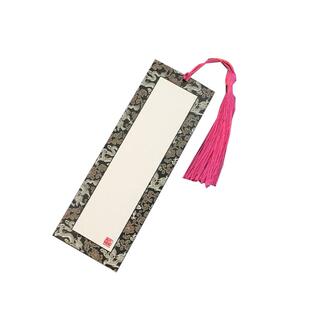 创意空白手工diy自制书法书签材料包纸质国画水彩毛笔古典中国风流苏穗子小学生用可手写贺卡片精美新年礼物