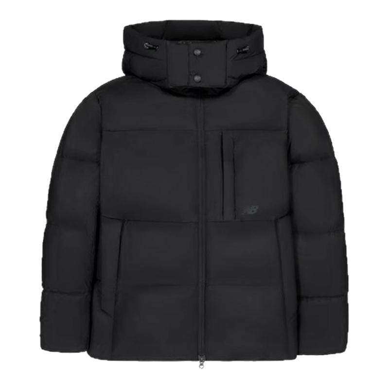 NEWBALANCE鹅绒加厚连帽羽绒服