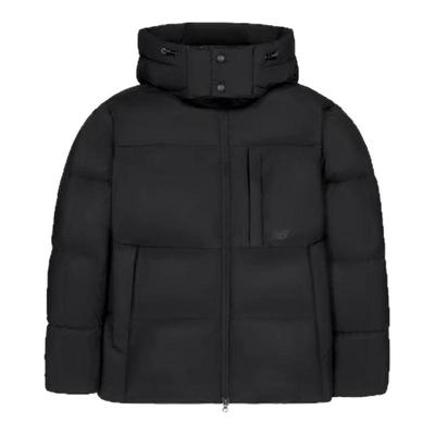 NEWBALANCE鹅绒加厚连帽羽绒服