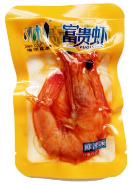 开袋即食富贵虾麻辣大虾