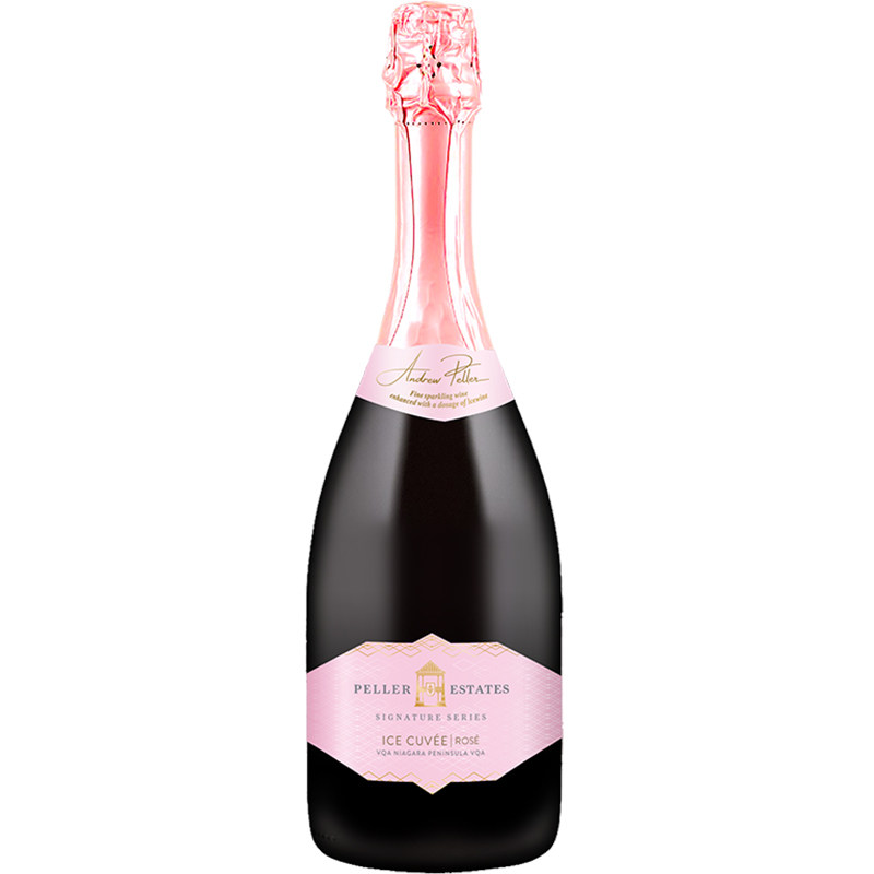 Peller皮勒冰酒加拿大起泡酒VQA认证玫瑰桃红冰红酒女士甜型果酒