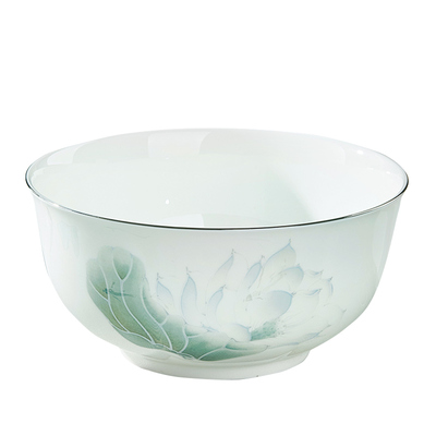 优尊轻奢风家用8寸骨瓷面碗汤碗