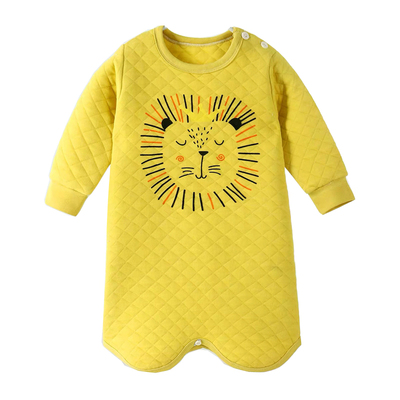 儿童睡袍夹棉加厚宝宝睡衣纯棉