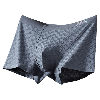 猫人高档男士内穿易穿脱纯棉裤子