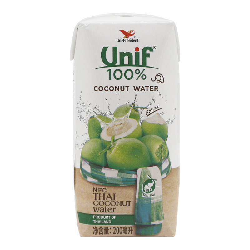 泰国统一Unif100%椰子水200ml
