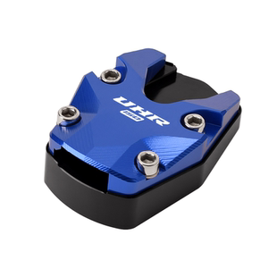 适用豪爵UHR150改装边撑加大底座uhr125侧脚架增大垫停车稳固配件