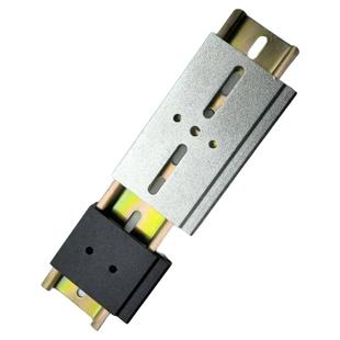 DIN35mm导轨安装支架C45铝合金卡扣HS-A35导轨卡扣安装支架35