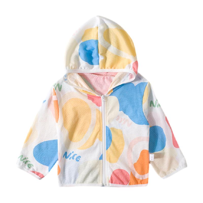 婧麒儿童防晒衣网眼皮肤衣男女童宝宝外套婴儿夏季薄款外套空调衫