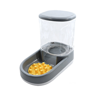 旭远狗狗自动喂食器超大容量猫咪饮水机喝水蓄水机防噎缓食慢食碗