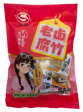 福建长汀欣田老卤即食腐竹