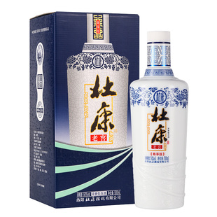杜康老窖尊享版浓香白酒口粮粮食酒自饮50度500ml*1瓶整箱无礼袋
