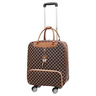 万向轮拉杆旅行包女轻便防水手提拉杆袋大容量出差旅游登机行李包