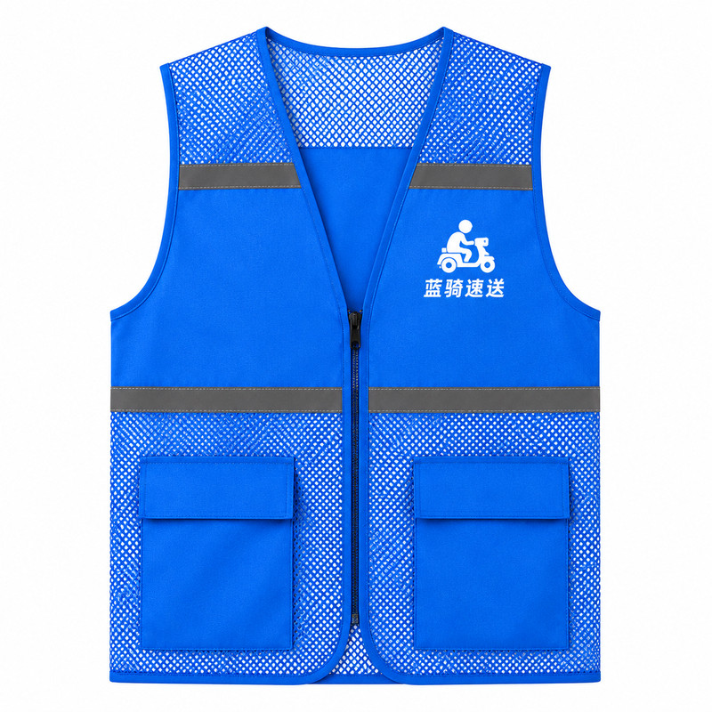 安全反光马甲工作服定制印字logo