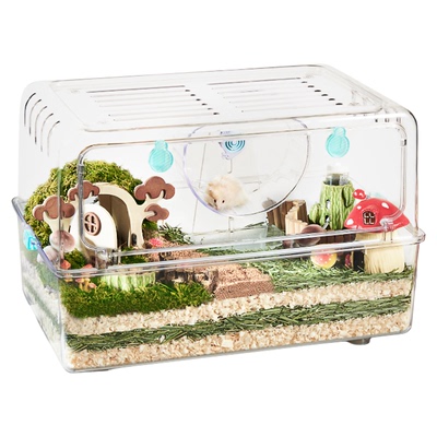 天猫热卖透明景观超大仓鼠笼子