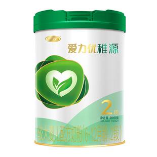 【A2有机】三元爱力优稚源2段6-12月较大婴儿配方奶粉奶源800g*1