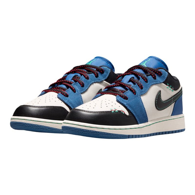 NIKE耐克大童AIR JORDAN 1 LOW SE(GS)运动篮球鞋IO2062-400