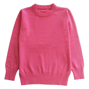 女童毛衣针织衫春秋薄款2025新款中大童洋气韩版儿童秋线衣上衣