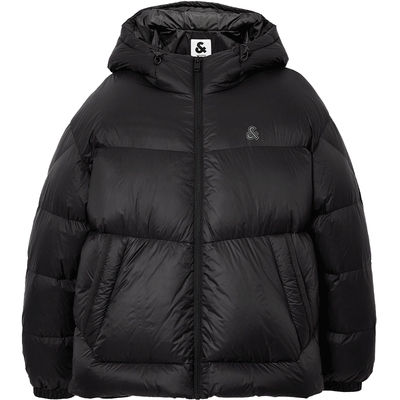 [云朵泡芙15D防泼水]杰克琼斯高蓬羽绒服连帽夹克面包服外套男装