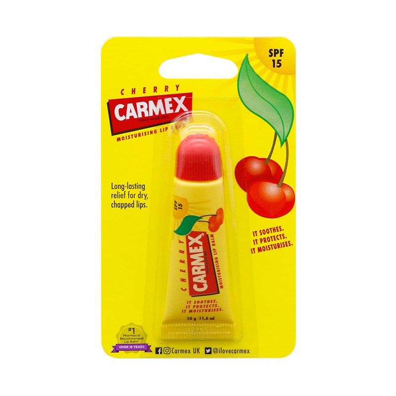 Carmex小黄管润唇膏保湿不油腻