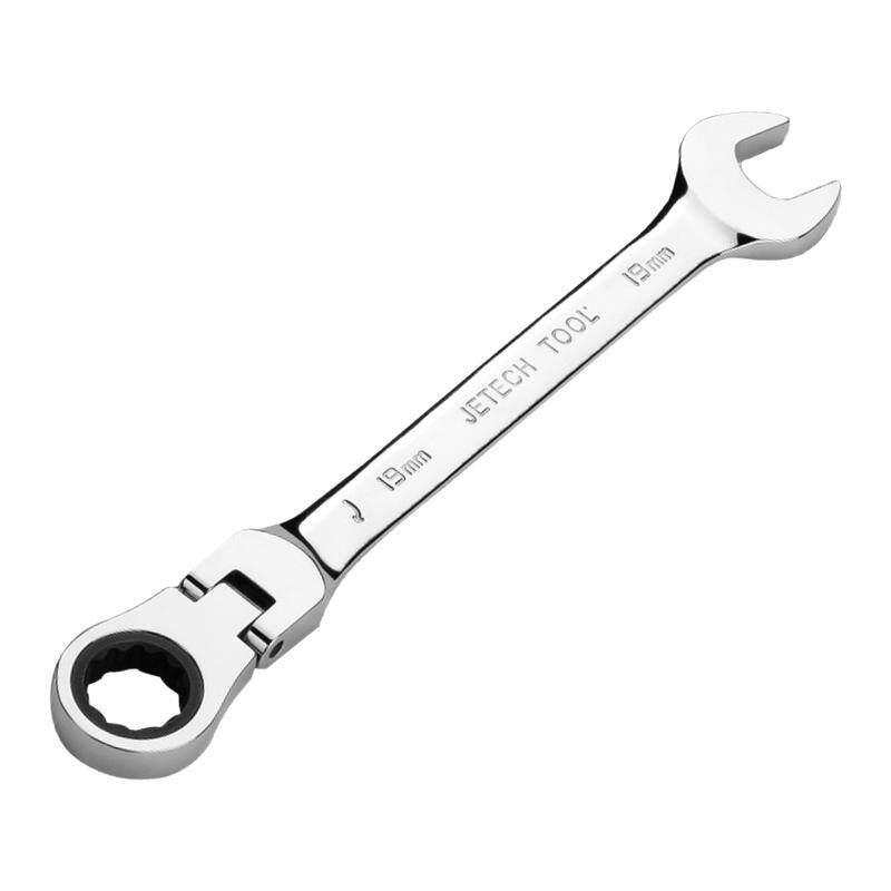 捷科GRA系列活动头棘轮扳手 快速两用梅开维修扳子摇摆头多功能款