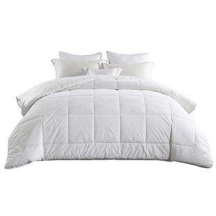 卡撒天娇羊毛冬被加大豆纤维冬被澳洲进口羊毛被感温透气羊毛被芯