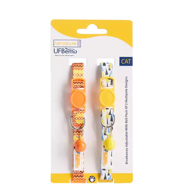 优范猫咪铃铛防走丢小型犬项圈